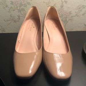 Great condition Kate Spade block heel pumps!